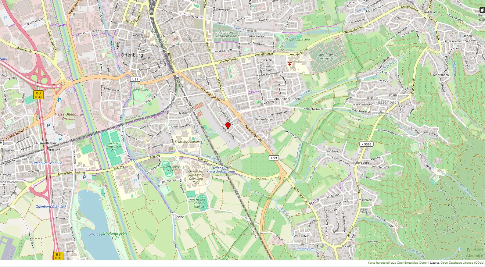 Lageplan Heilpraxis Greuter